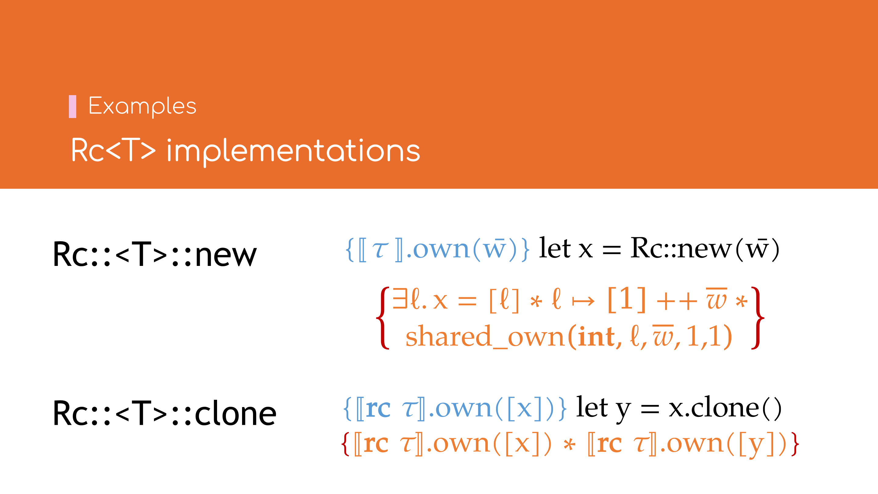 Rc Implementations